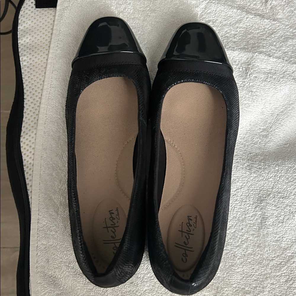 Clarks Black Heels